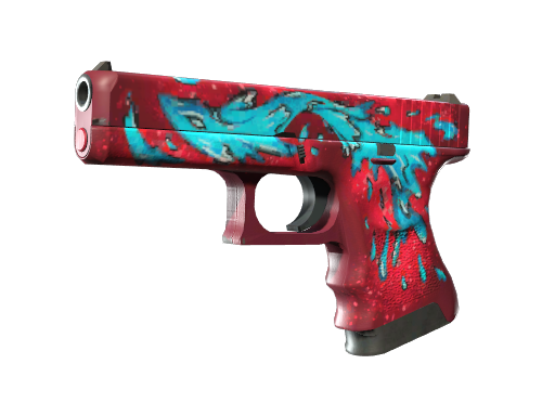 StatTrak™ Glock-18 | Water Elemental (Minimal Wear)