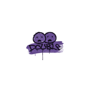 Sealed Graffiti | Double (Monster Purple)