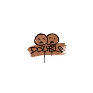 Sealed Graffiti | Double (Tiger Orange)