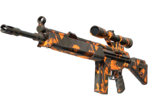 G3SG1 | Orange Crash (Well-Worn)