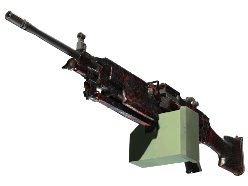 M249 | Magma (Well-Worn)
