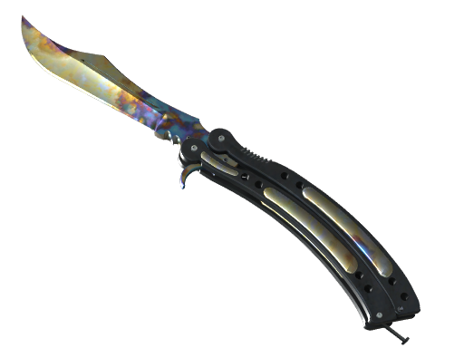 ★ StatTrak™ Butterfly Knife | Case Hardened (Well-Worn)