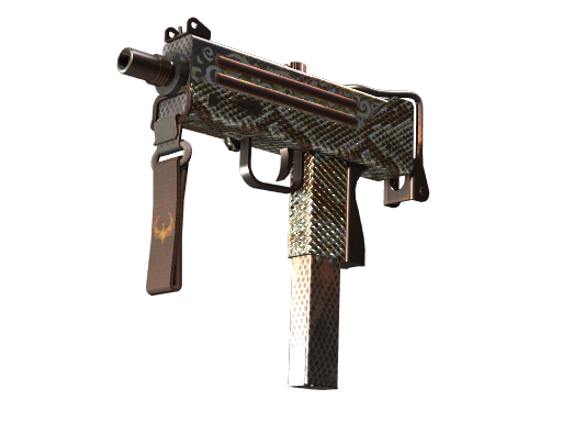 MAC-10 | Hot Snakes (Well-Worn)